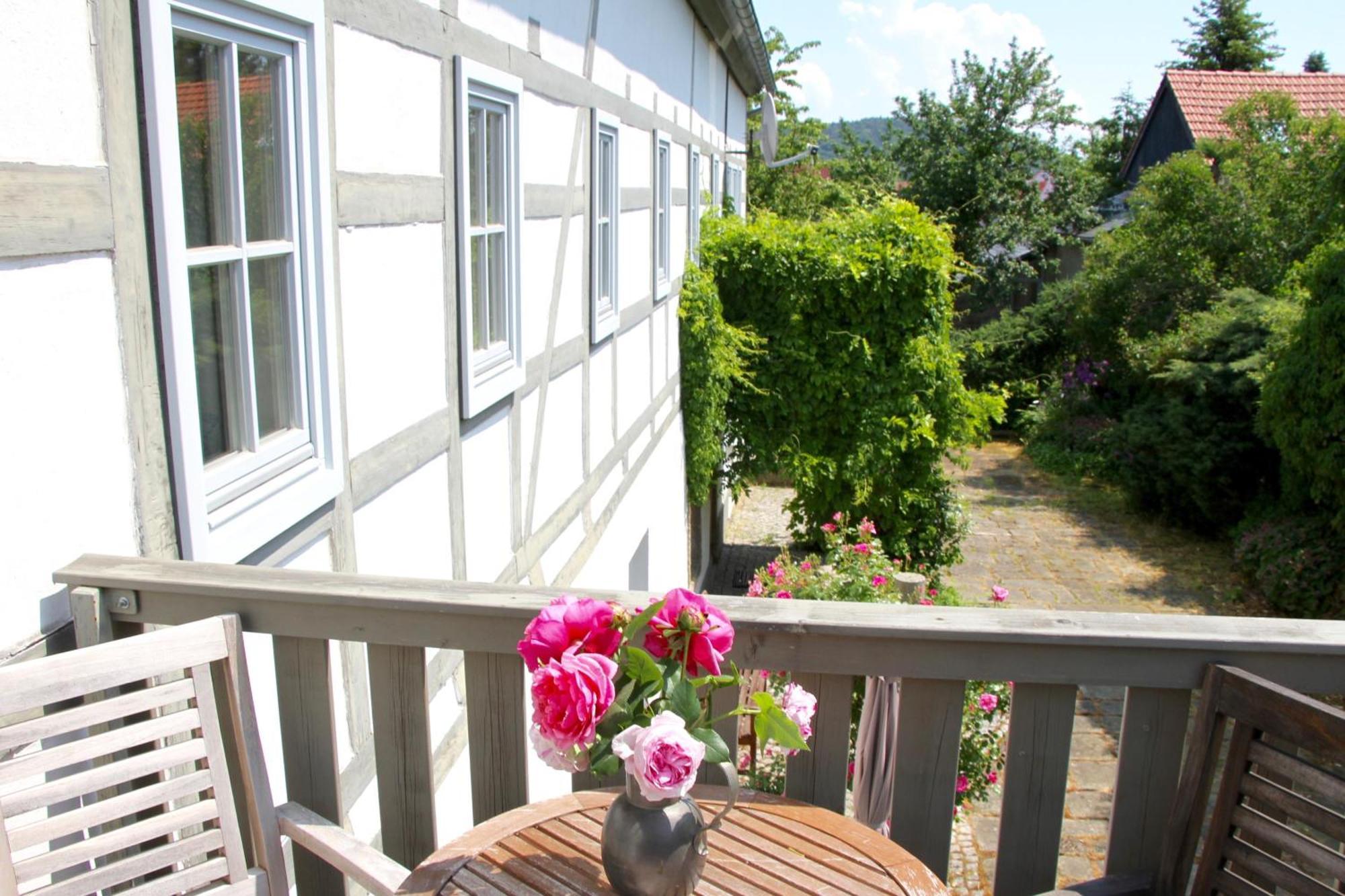 Apartmenthaus Brunnenhof Papstdorf Exterior foto