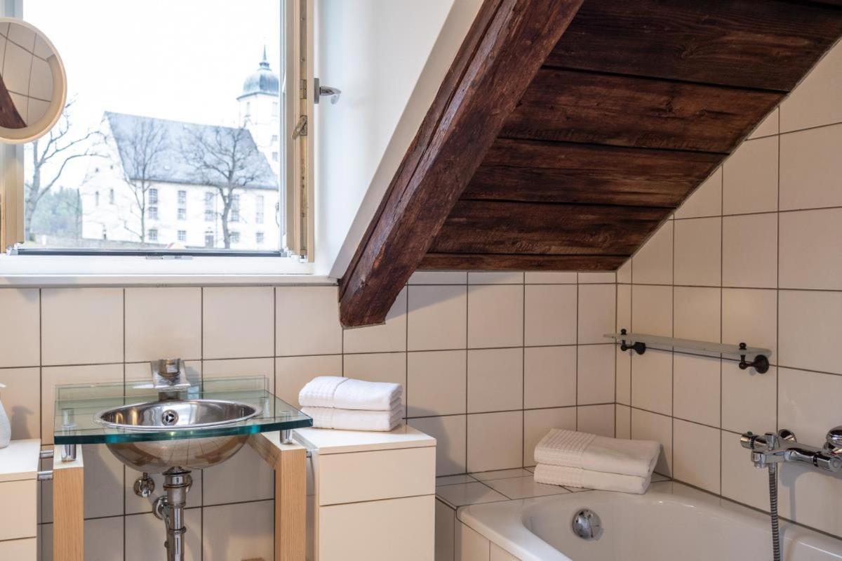 Apartmenthaus Brunnenhof Papstdorf Exterior foto